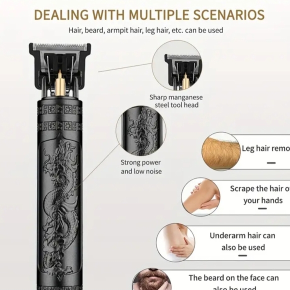 Trimmer And Shaver With Rechargeable - Picture 4 of 7